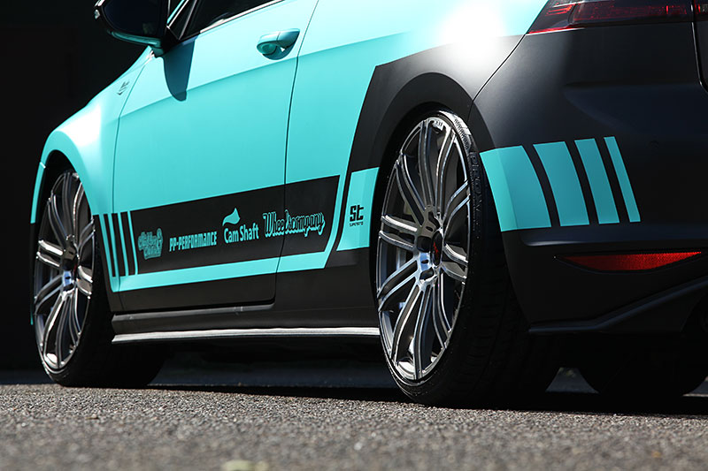 photo 6 Volkswagen GTI custom wheels ASA AS3 19x8.5, ET , tire size 225/35 R19. x ET 