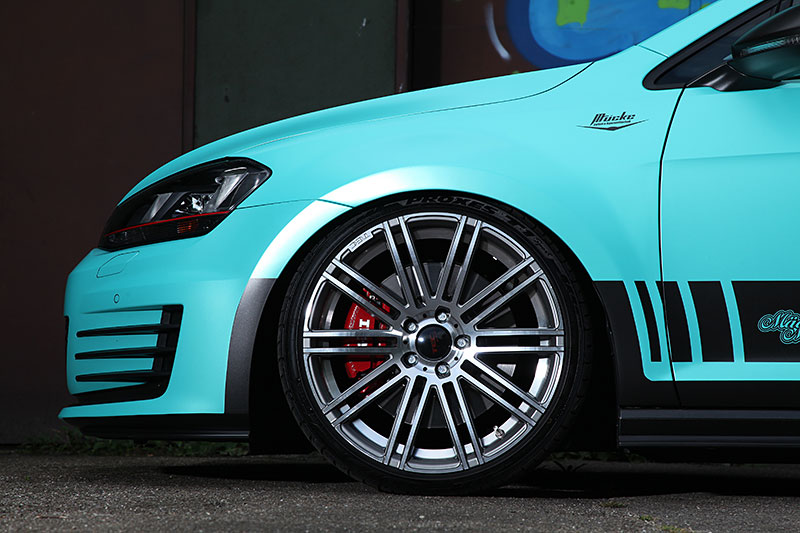 photo 4 Volkswagen GTI custom wheels ASA AS3 19x8.5, ET , tire size 225/35 R19. x ET 