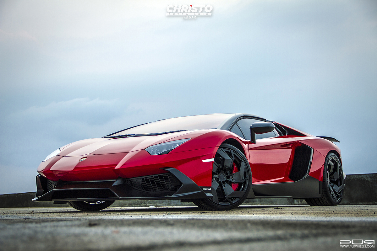 photo 3 Lamborghini Aventador custom wheels PUR RS05.V2 20x9.0, ET , tire size X R20. 21x12.5 ET 