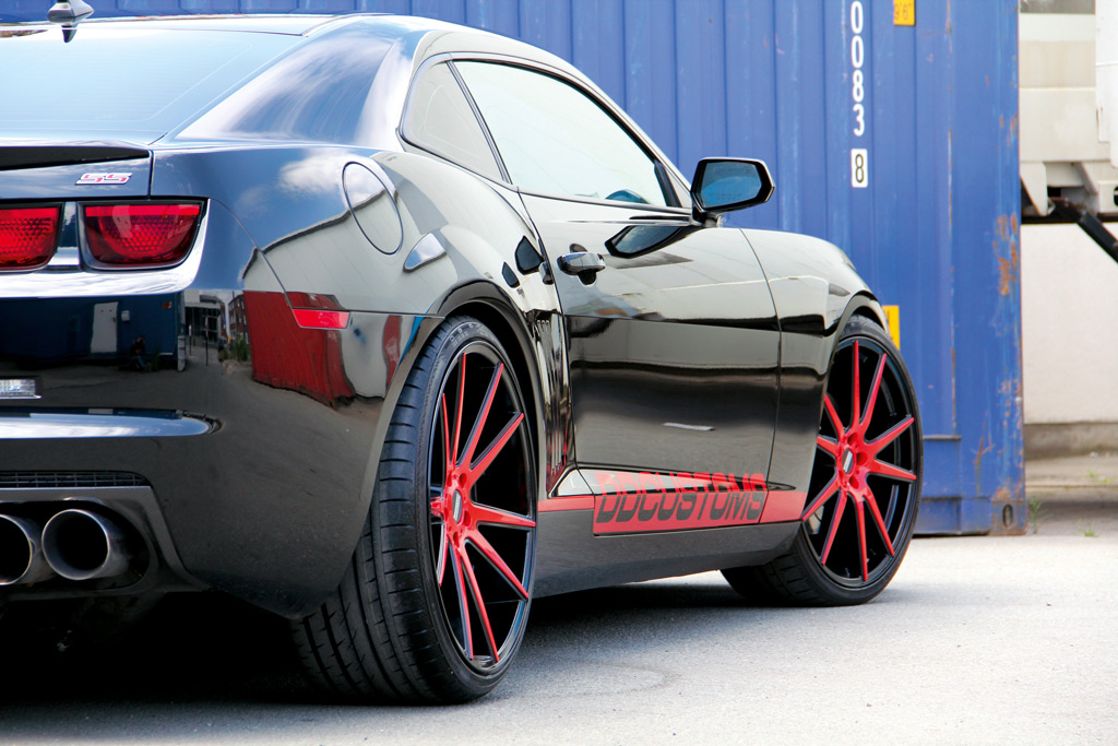 photo 2 Chevrolet Camaro custom wheels Drewske STC-10 22x9.0, ET , tire size 265/30 R22. 22x11.0 ET 305/25 R22
