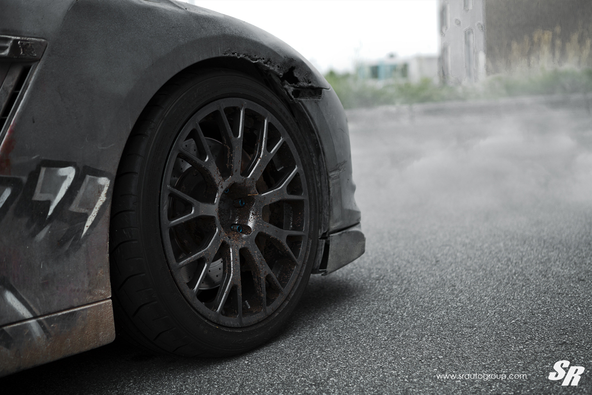 photo 1 Nissan GT-R custom wheels PUR 2WO 20x10.0, ET , tire size X R20. 20x11.0 ET 