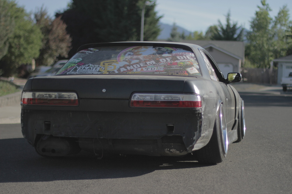 photo 3 Nissan S13 custom wheels Work VS-KF 17x10.5, ET -14, tire size 215/40 R17. x ET 225/45 R