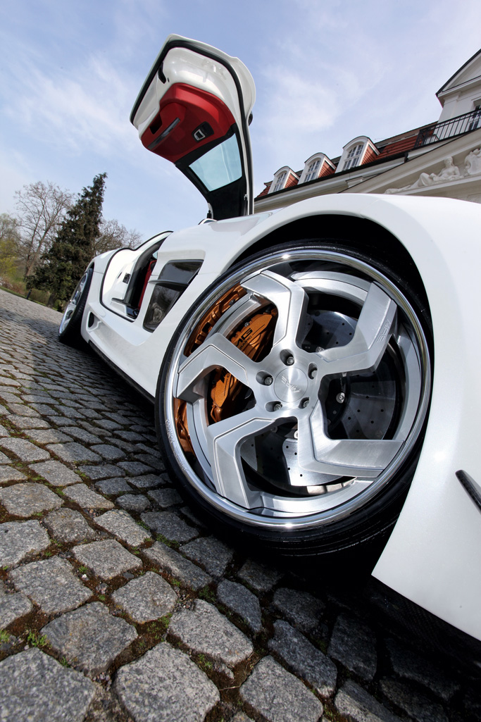 photo 3 Mercedes-Benz SLS AMG Black Series custom wheels MAE design Turbine 20x10.5, ET , tire size 265/30 R20. 21x12.0 ET 325/25 R21