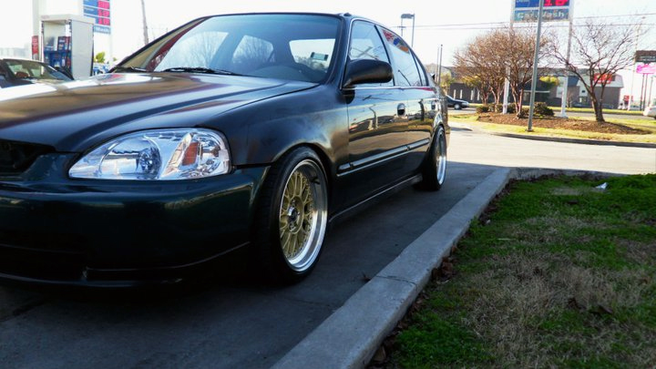 photo 6 Honda Civic custom wheels XXR 521 16x8.0, ET +20, tire size 205/40 R16. x ET