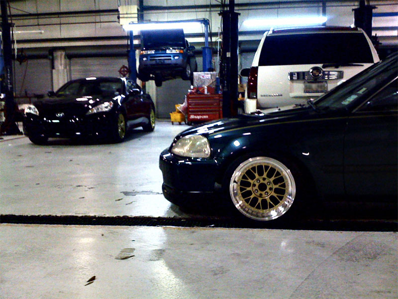 photo 8 Honda Civic custom wheels XXR 521 16x8.0, ET +20, tire size 205/40 R16. x ET