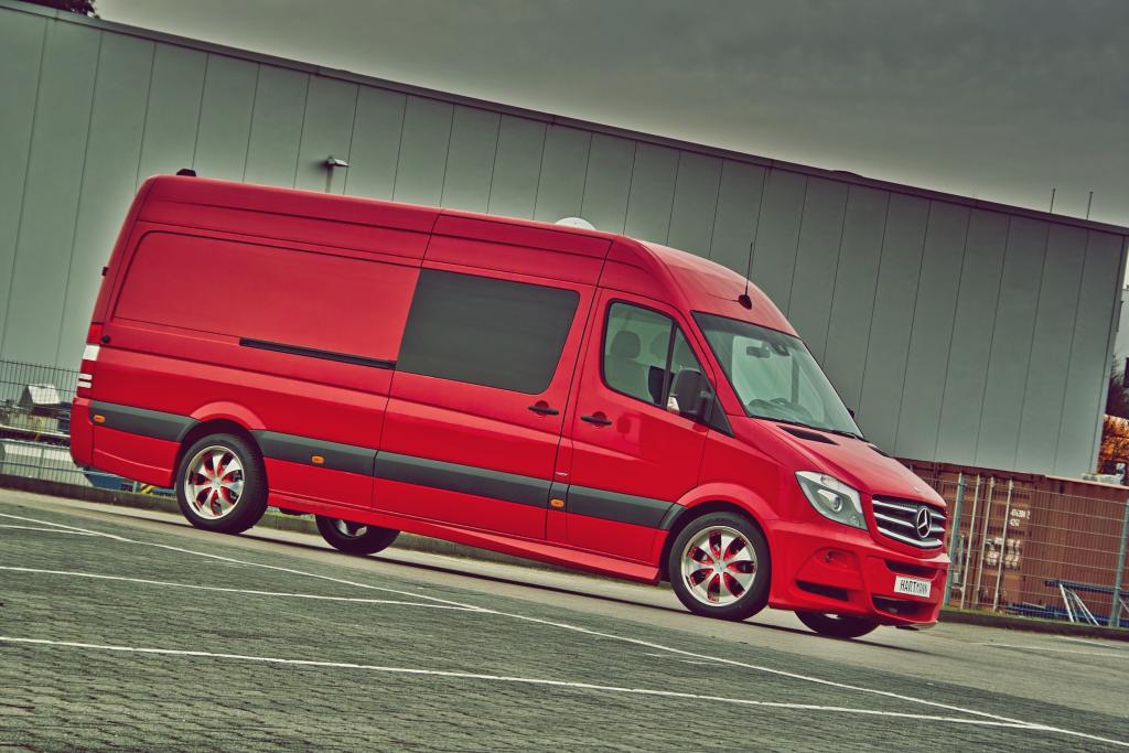 photo 8 Mercedes-Benz Sprinter custom wheels Zaro  20x9.0, ET , tire size 265/45 R20. x ET 