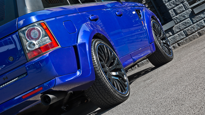photo 1 Land Rover Range Rover custom wheels Kahn RS Alloy 22x9.5, ET , tire size X R22. 22x10.0 ET 