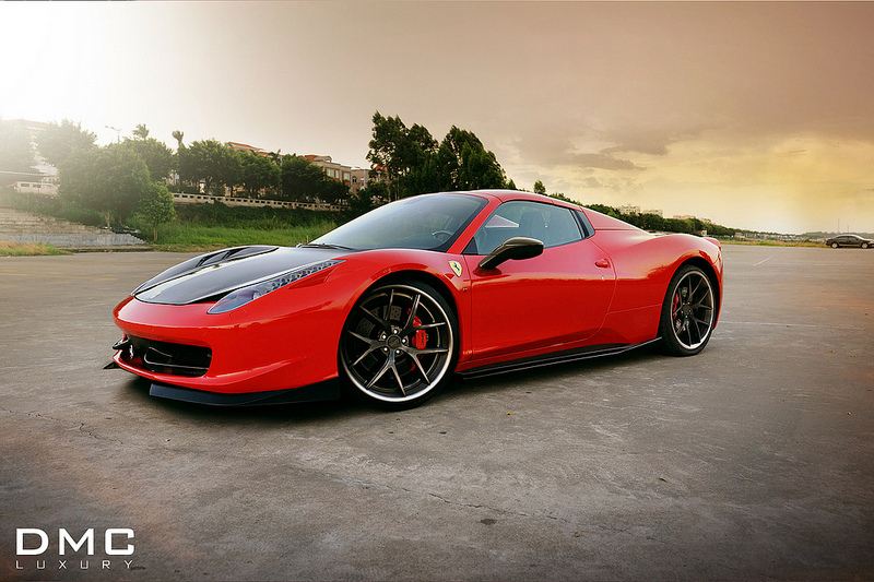 photo 1 Ferrari 458 Italia custom wheels 21x, ET , tire size 255/30 R21. 22x ET 335/25 R22