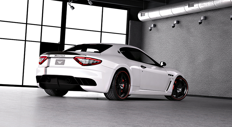 photo 4 Maserati GranTurismo custom wheels 6Sporz  21x9.0, ET , tire size 245/30 R21. 21x12.5 ET 345/25 R21