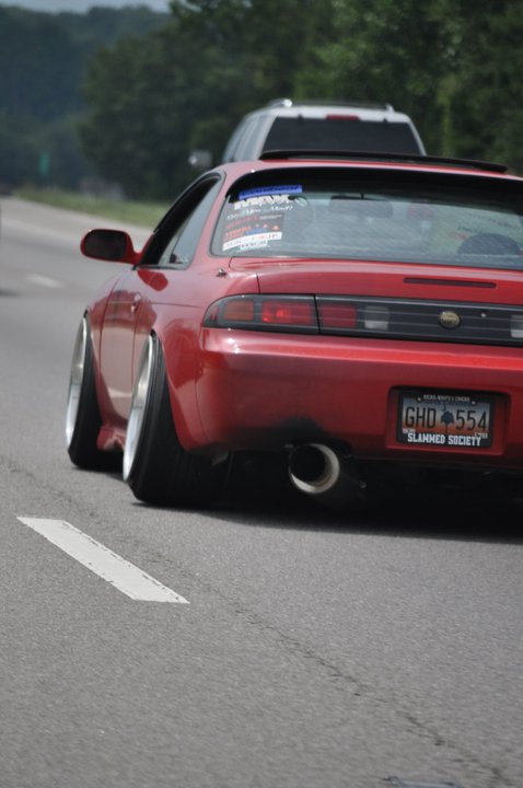 photo 1 Nissan S14 custom wheels work equips 18x10.0, ET -3, tire size 215/35 R18. 18x12.0 ET+4 255/35 R18