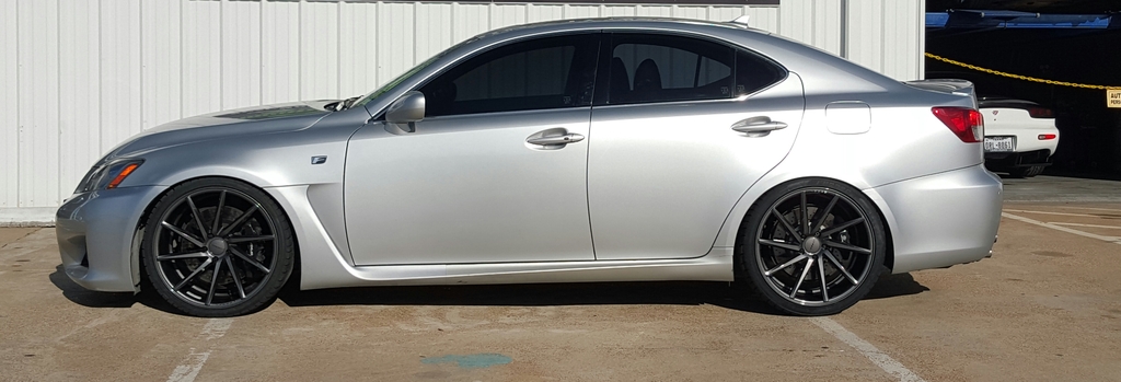 photo 1 Lexus IS-F custom wheels Vossen CVT 20x9.0, ET +38, tire size 255/30 R20. 20x10.0 ET+45 285/30 R20