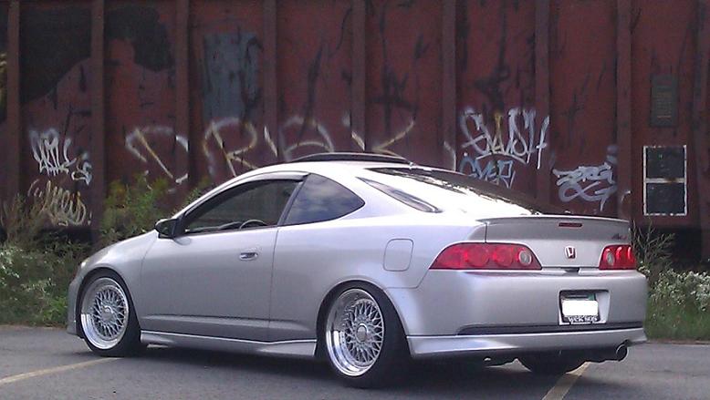 photo 5 Acura RSX custom wheels bbs rs 17x8.5, ET +50, tire size 205/45 R17. 17x9.0 ET+45 