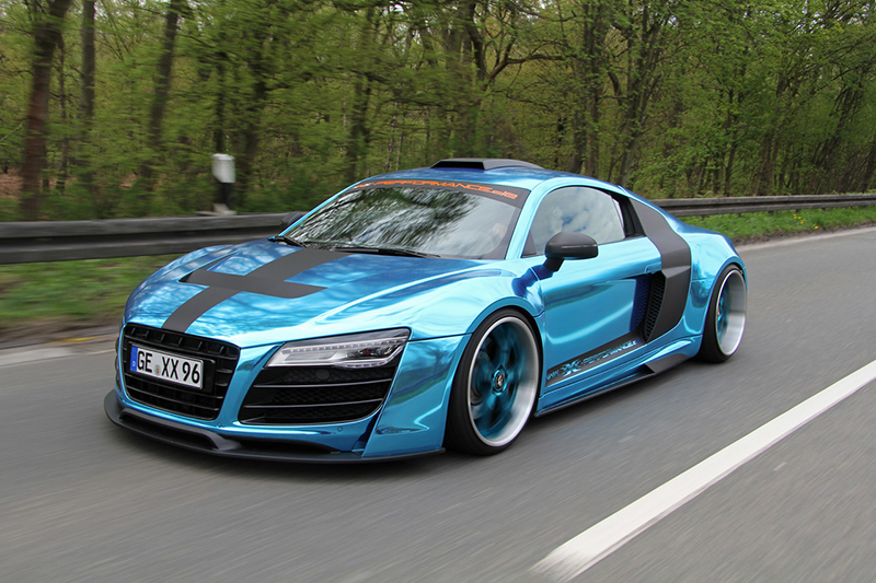 photo 1 Audi R8 custom wheels Forgiato GTR 20x9.0, ET , tire size 235/30 R20. 20x13.0 ET 325/25 R20