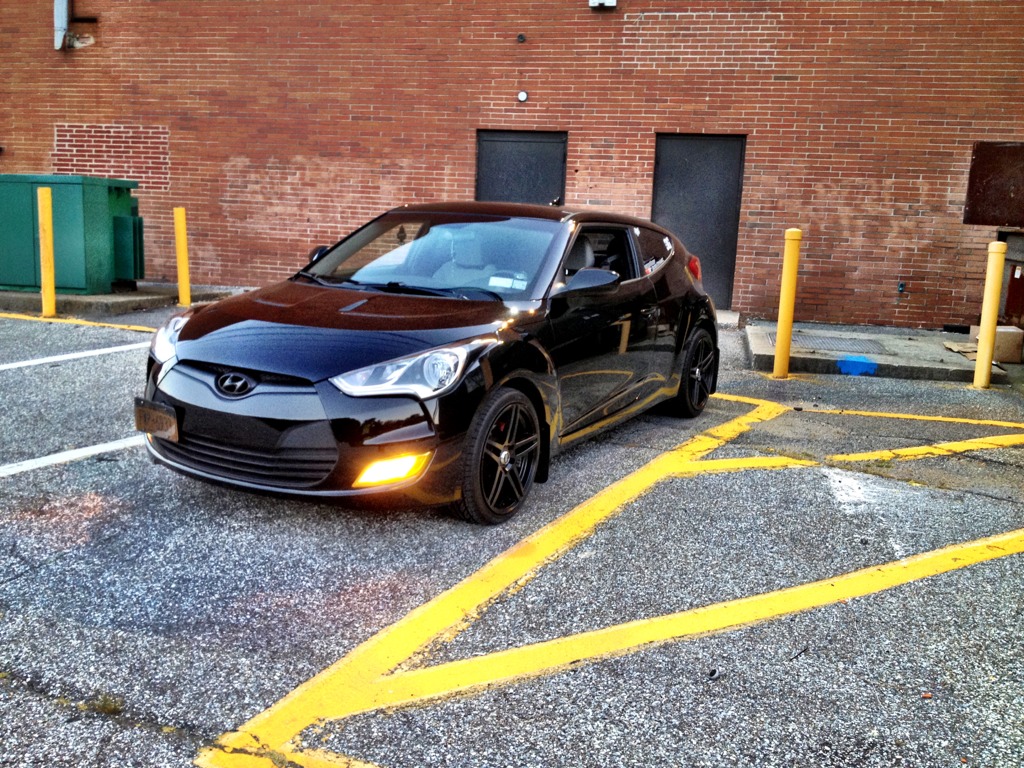 photo 2 Hyundai Veloster custom wheels Enkei RSF5 18x8.0, ET +40, tire size X R18. x ET 