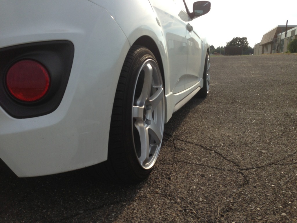 photo 1 Hyundai Veloster custom wheels Enkei Kojin 18x8.5, ET +35, tire size X R18. x ET