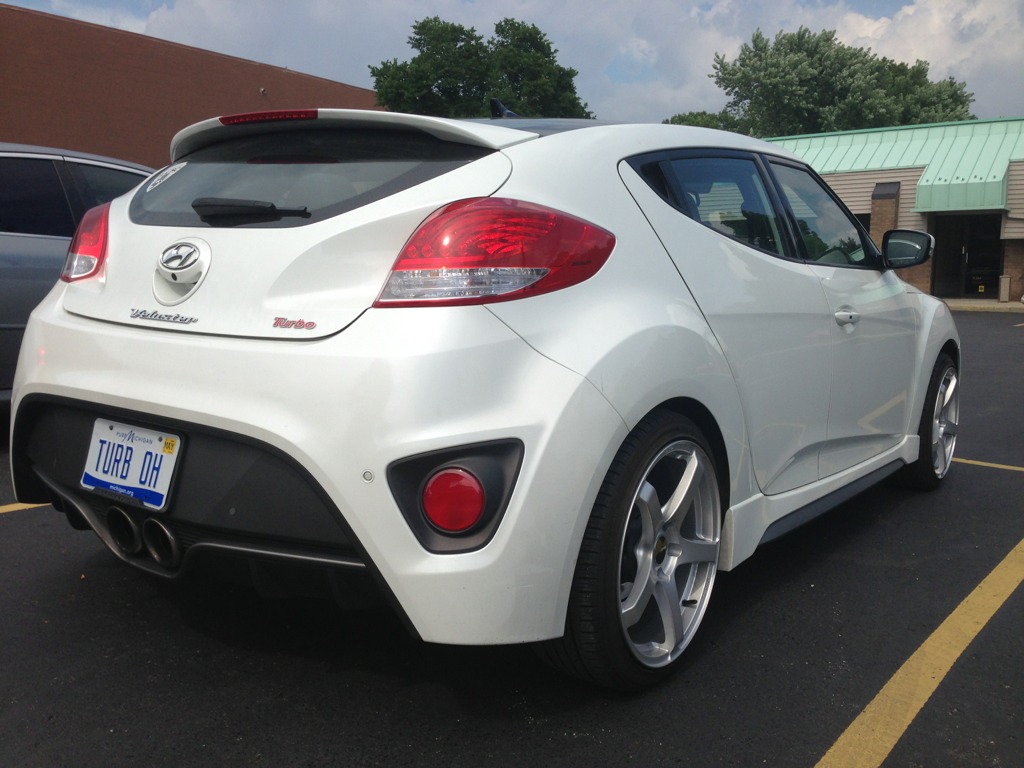 photo 2 Hyundai Veloster custom wheels Enkei Kojin 18x8.5, ET +35, tire size X R18. x ET