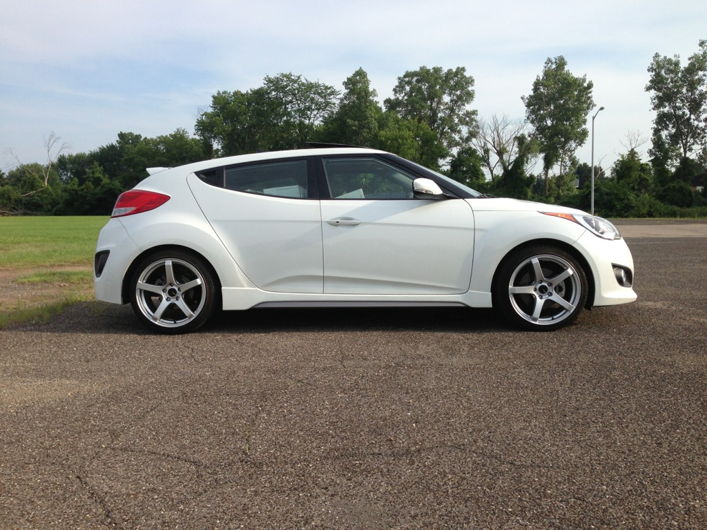 photo 3 Hyundai Veloster custom wheels Enkei Kojin 18x8.5, ET +35, tire size X R18. x ET