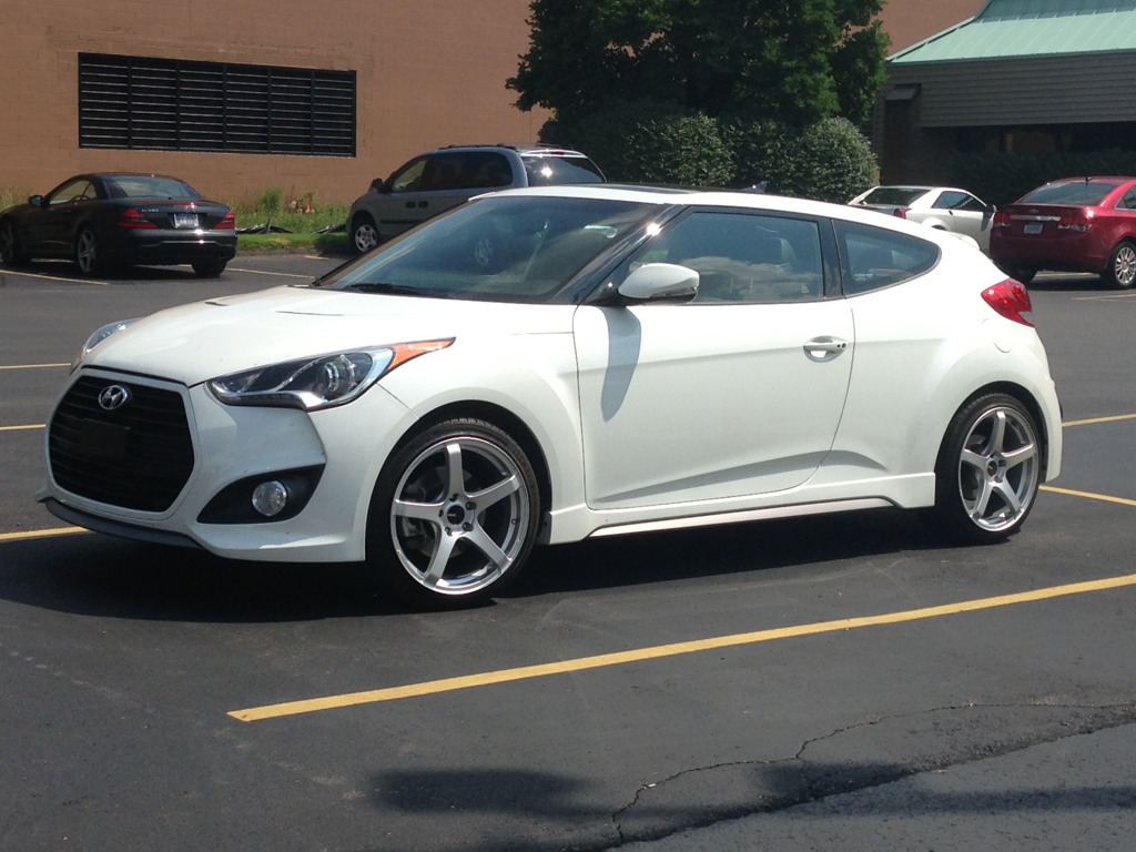 photo 4 Hyundai Veloster custom wheels Enkei Kojin 18x8.5, ET +35, tire size X R18. x ET