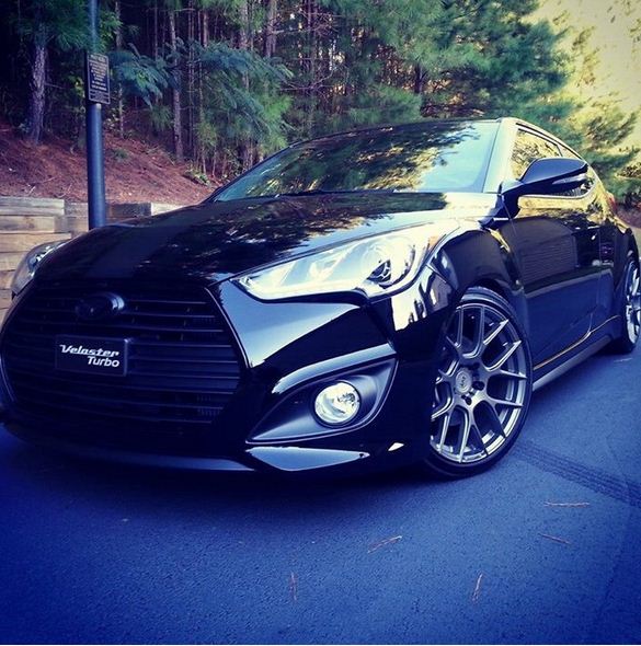 photo 1 Hyundai Veloster custom wheels 1VT  18x8.0, ET +38, tire size X R18. x ET 