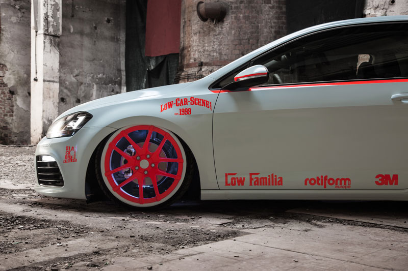 photo 4 Volkswagen Golf custom wheels Rotiform  20x8.0, ET +45, tire size X R20. x ET 