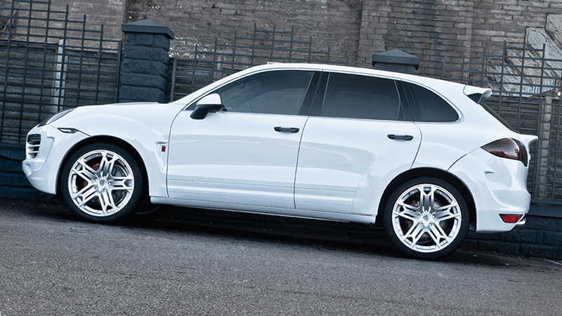photo 1 Porsche Cayenne custom wheels Kahn RS600 22x9.5, ET , tire size X R22. 22x10.5 ET 