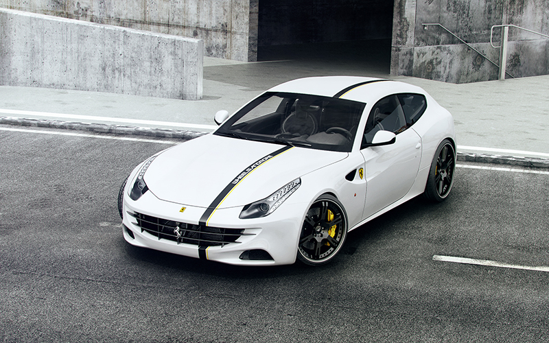 photo 2 Ferrari FF custom wheels 6Sporz²  22x9.0, ET , tire size 255/30 R22. 22x12.0 ET 315/25 R22