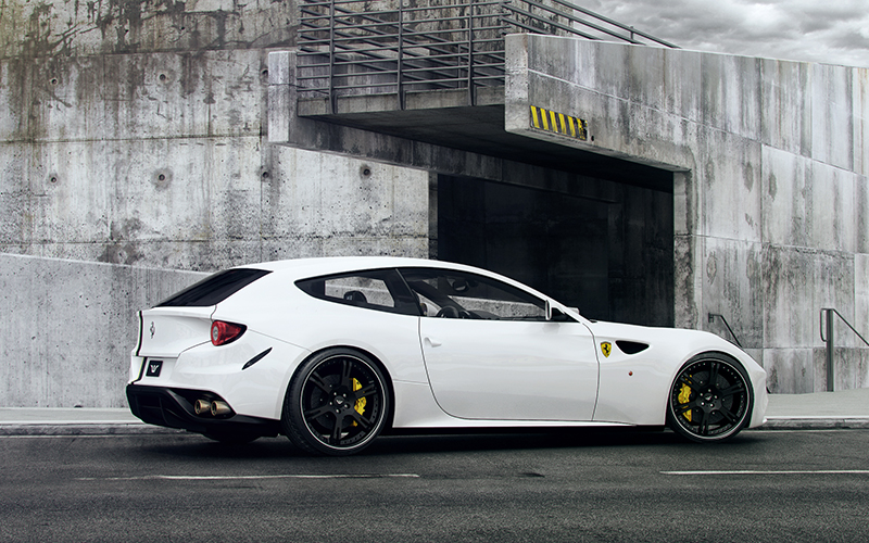 photo 3 Ferrari FF custom wheels 6Sporz²  22x9.0, ET , tire size 255/30 R22. 22x12.0 ET 315/25 R22