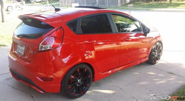 photo 1 Ford Fiesta custom wheels Enkei Performance  GW8 17x, ET , tire size X R17. x ET 
