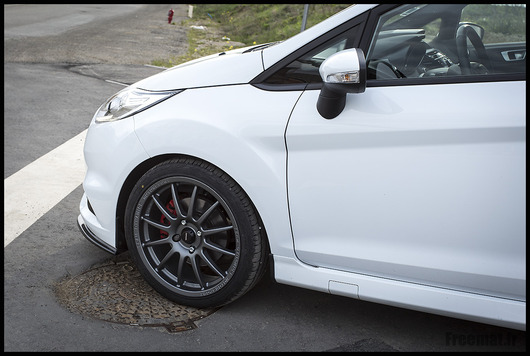 photo 4 Ford Fiesta custom wheels Pro Race 17x, ET +35, tire size 205/40 R17. x ET