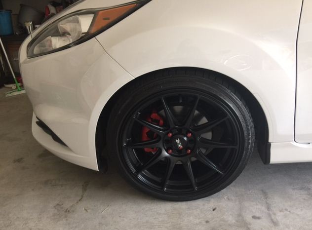 photo 1 Ford Fiesta custom wheels XXR 527 17x7.5, ET +40, tire size X R17. x ET 
