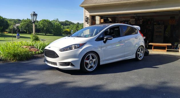 photo 1 Ford Fiesta custom wheels OZ  Crono Evolutions 17x7.0, ET +42, tire size 215/40 R17. x ET 