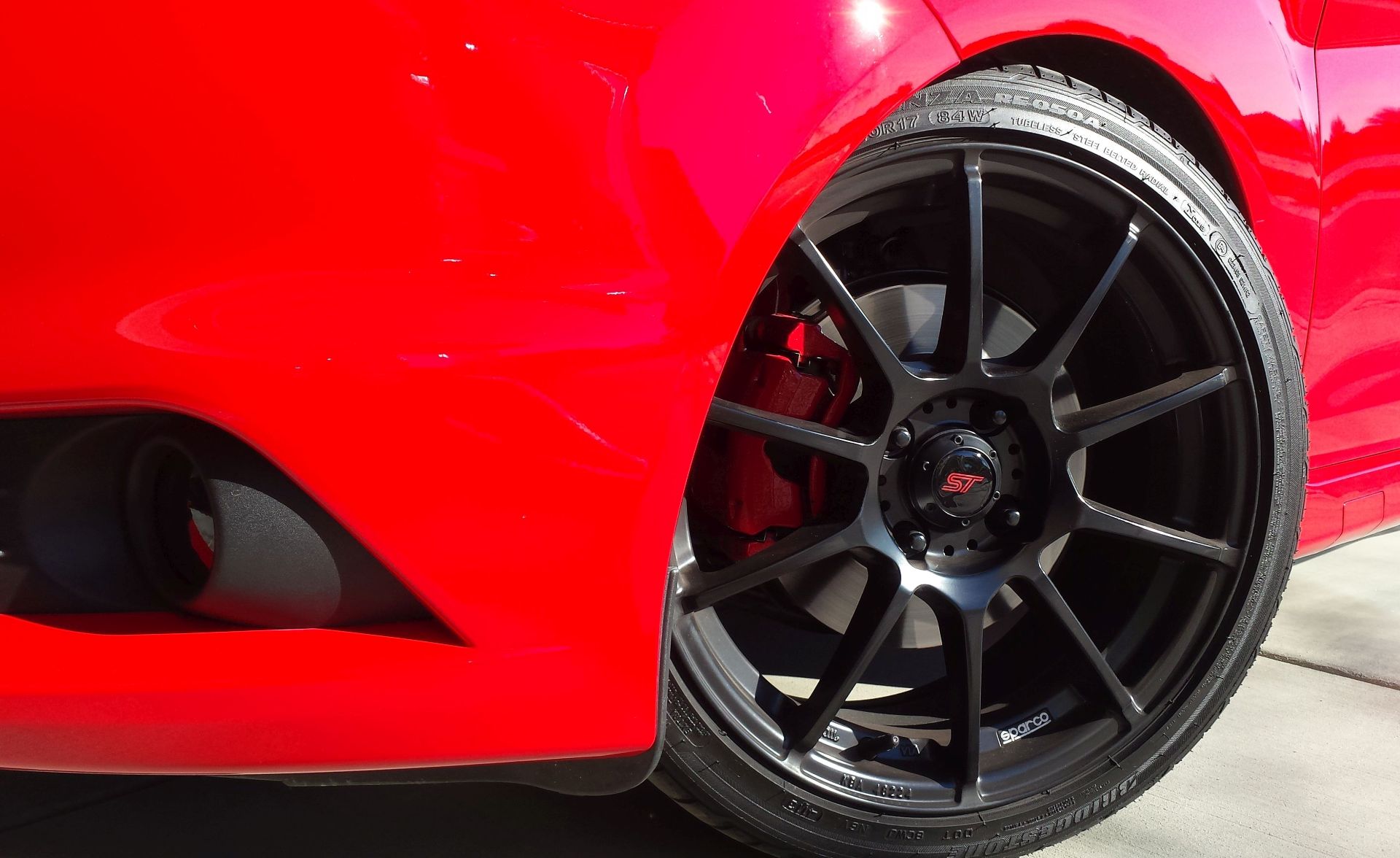 photo 3 Ford Fiesta custom wheels Sparco Assetto Gara  17x7.0, ET +42, tire size X R17. x ET 