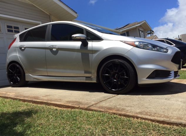 photo 2 Ford Fiesta custom wheels XXR 527 17x7.5, ET +40, tire size 205/40 R17. x ET 