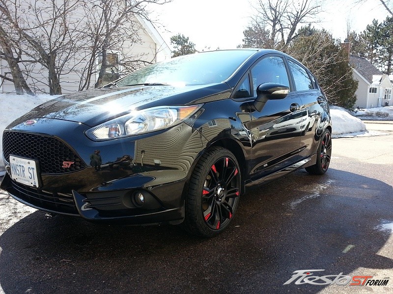 photo 1 Ford Fiesta custom wheels Enkei GW8 x, ET , tire size X R. x ET 
