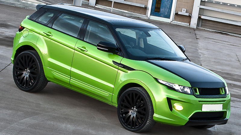 photo 3 Land Rover Range Rover Evoque custom wheels Kahn RS-XF 22x9.5, ET , tire size X R22. x ET 
