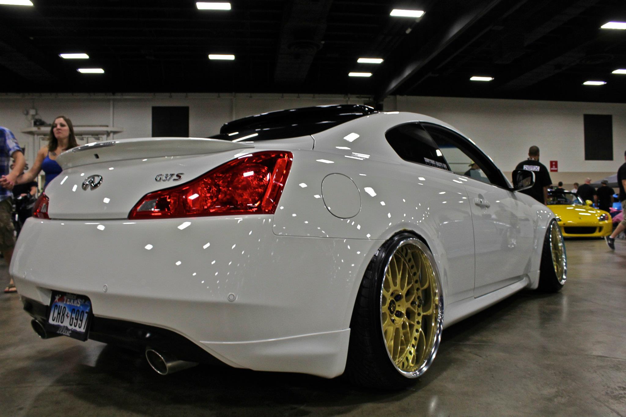 photo 3 Infiniti G37 custom wheels Work VS-XX 20x9.5, ET -7, tire size 225/35 R20. 20x10.5 ET-7 225/35 R20