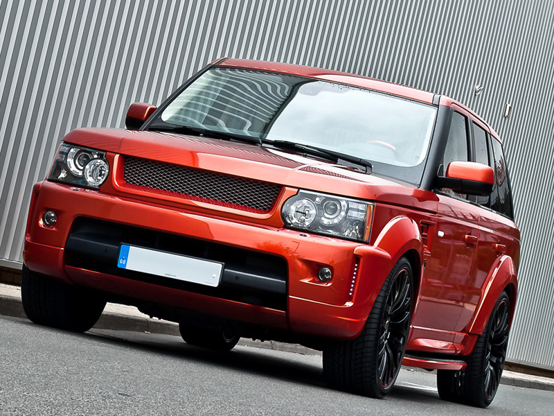 photo 2 Land Rover Range Rover custom wheels Kahn RS Alloy 22x9.5, ET , tire size X R22. 22x10.5 ET 