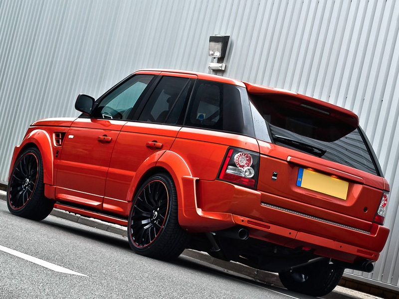 photo 3 Land Rover Range Rover custom wheels Kahn RS Alloy 22x9.5, ET , tire size X R22. 22x10.5 ET 