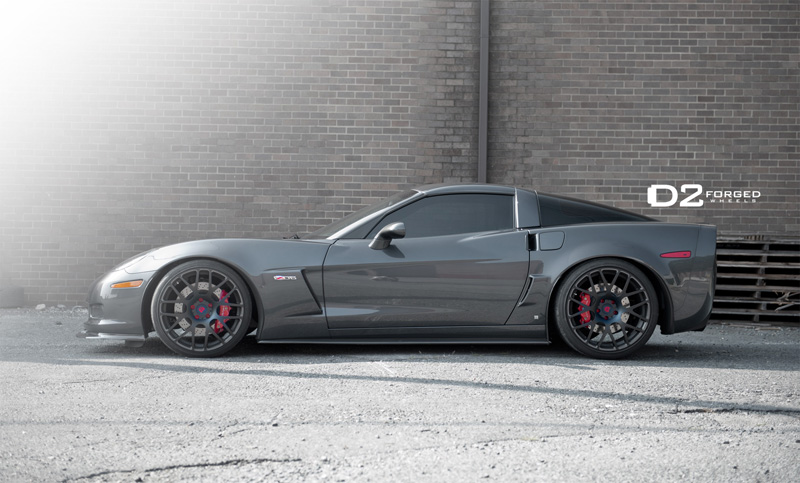 photo 4 Chevrolet Corvette custom wheels D2Forged MB1 20x10.0, ET , tire size X R20. 20x13.0 ET 