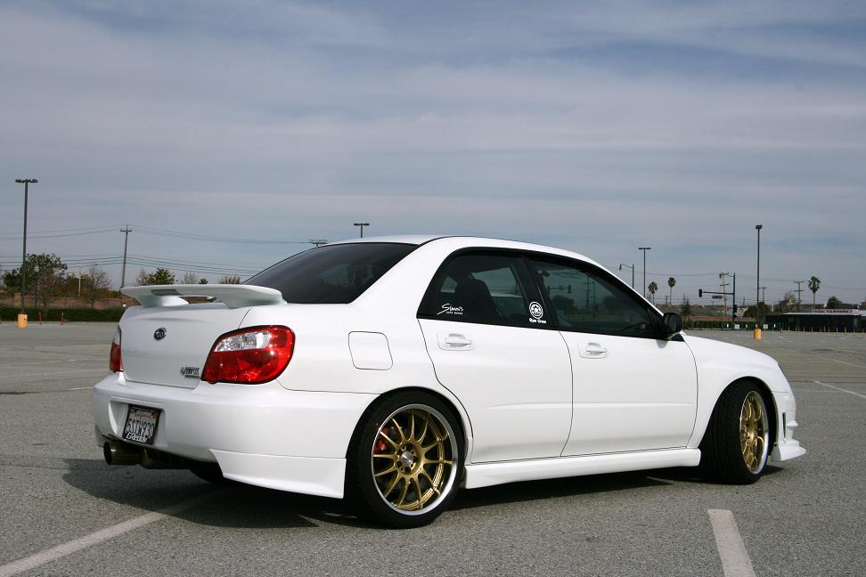 photo 4 Subaru Impreza WRX custom wheels Work Wheels XSA-02C 18x9.5, ET +35, tire size 255/35 R18. x ET 