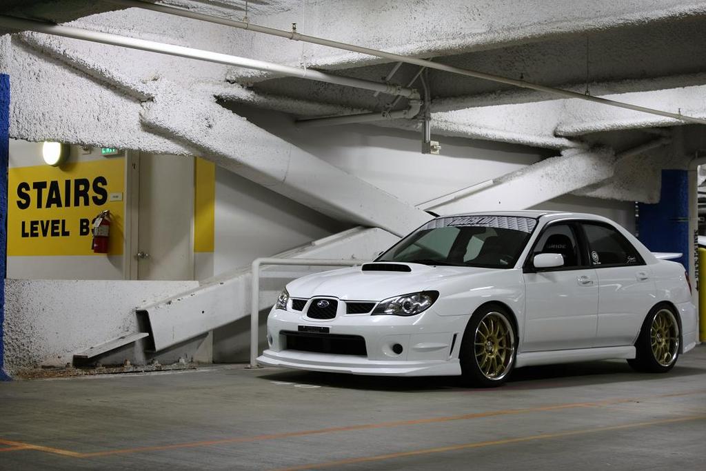 photo 5 Subaru Impreza WRX custom wheels Work Wheels XSA-02C 18x9.5, ET +35, tire size 255/35 R18. x ET 
