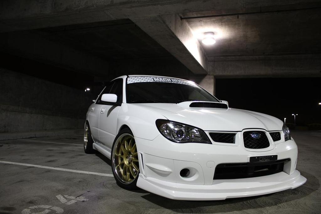 photo 8 Subaru Impreza WRX custom wheels Work Wheels XSA-02C 18x9.5, ET +35, tire size 255/35 R18. x ET 