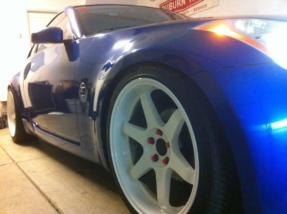 photo 1 Nissan 350Z custom wheels Varrstoen Es .2.2.2 19x9.5, ET +12, tire size 255/35 R19. 19x10.5 ET+12 275/35 R19