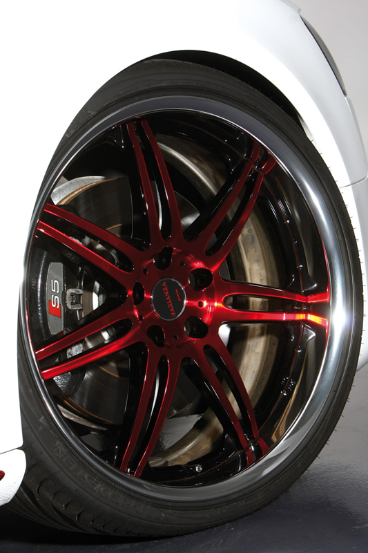 photo 2 Audi S5 custom wheels Work Varianza T1S 20x9.0, ET , tire size 245/30 R20. 20x10.5 ET 295/25 R20
