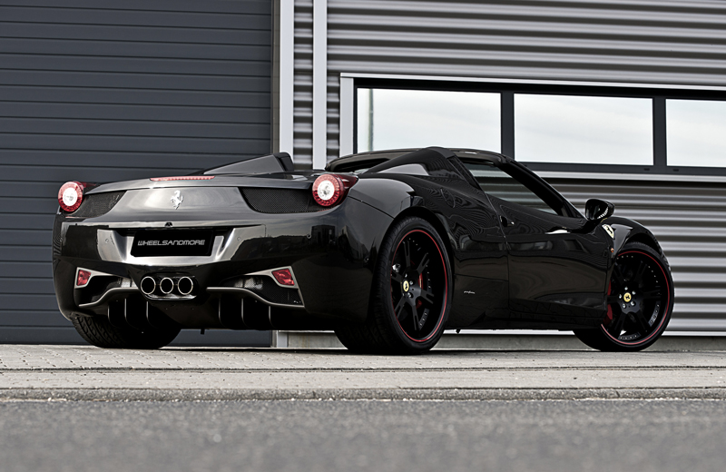 photo 2 Ferrari 458 Spider custom wheels 6Sporz² 21x9.0, ET , tire size 245/30 R21. 21x12.5 ET 345/25 R21