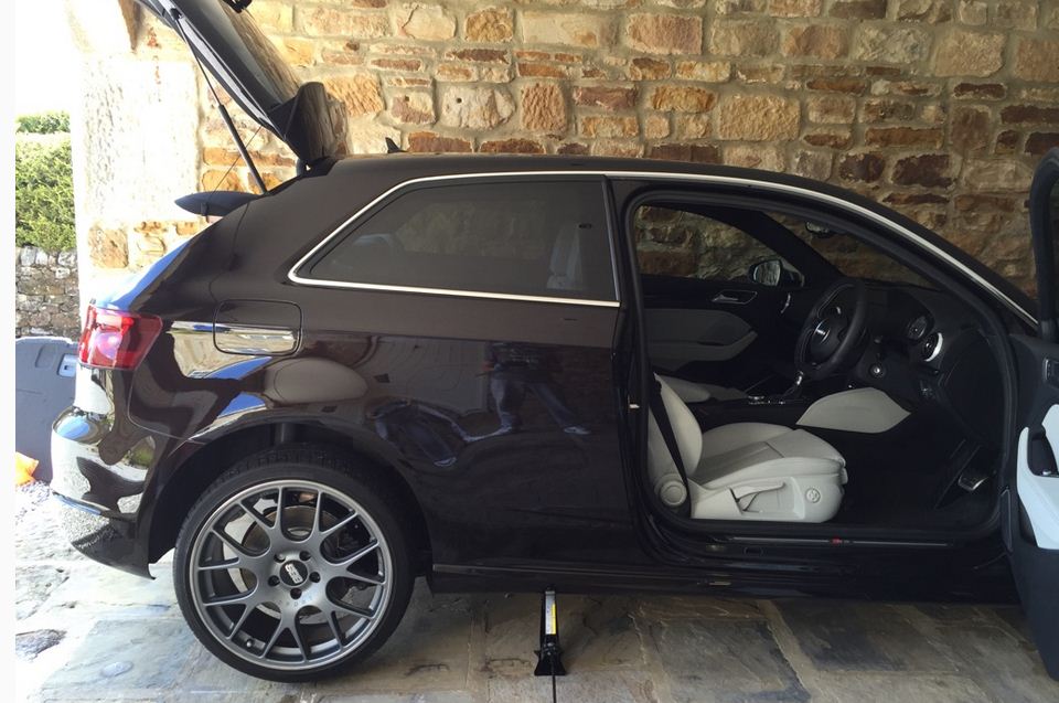 photo 1 Audi S3 custom wheels BBS CH-R 19x8.5, ET +48, tire size 225/35 R19. x ET 