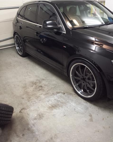 photo 1 Audi Q5 custom wheels Modulare M15 22x9.5, ET +35, tire size 265/35 R22. x ET
