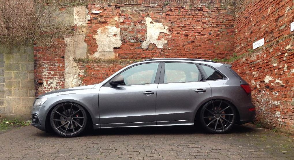 photo 1 Audi Q5 custom wheels Vossen  CV-T 22x10.5, ET +42, tire size 265/30 R22. x ET 