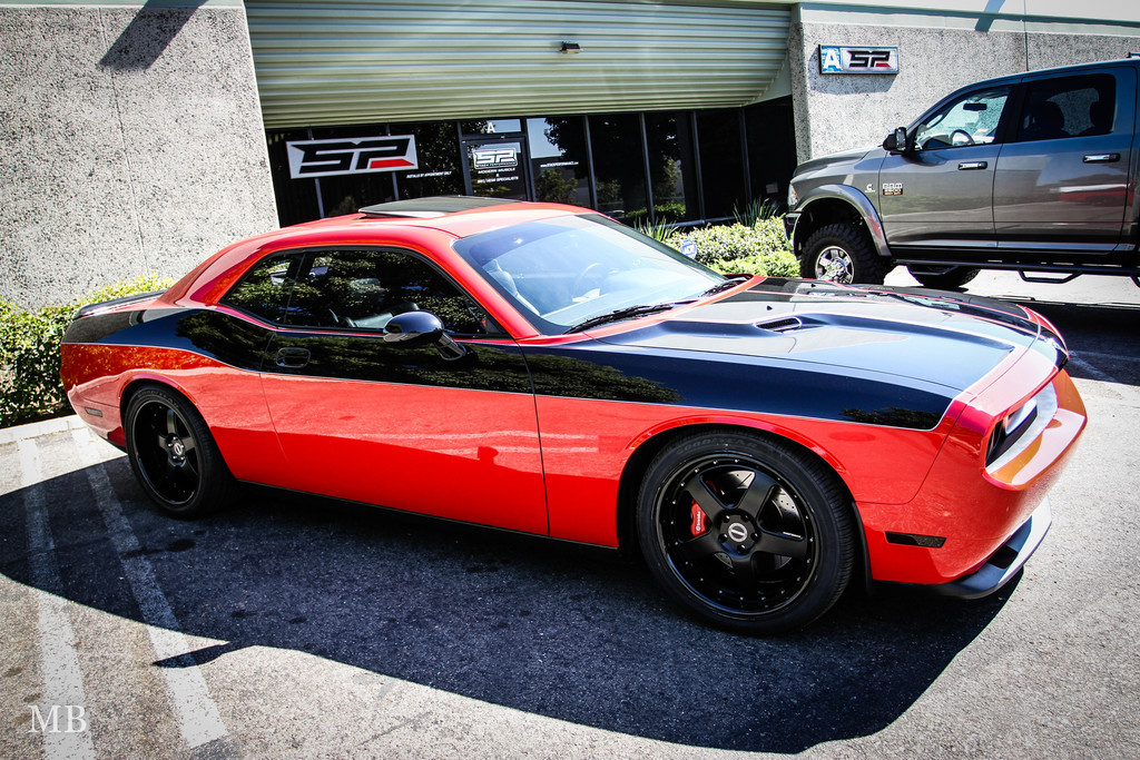 photo 3 Dodge Challenger custom wheels Stack Performance 20x, ET , tire size 245/45 R20. x ET 285/45 R