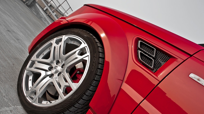 photo 1 Land Rover Range Rover custom wheels Kahn RS600 22x9.5, ET , tire size X R22. 22x11.0 ET 